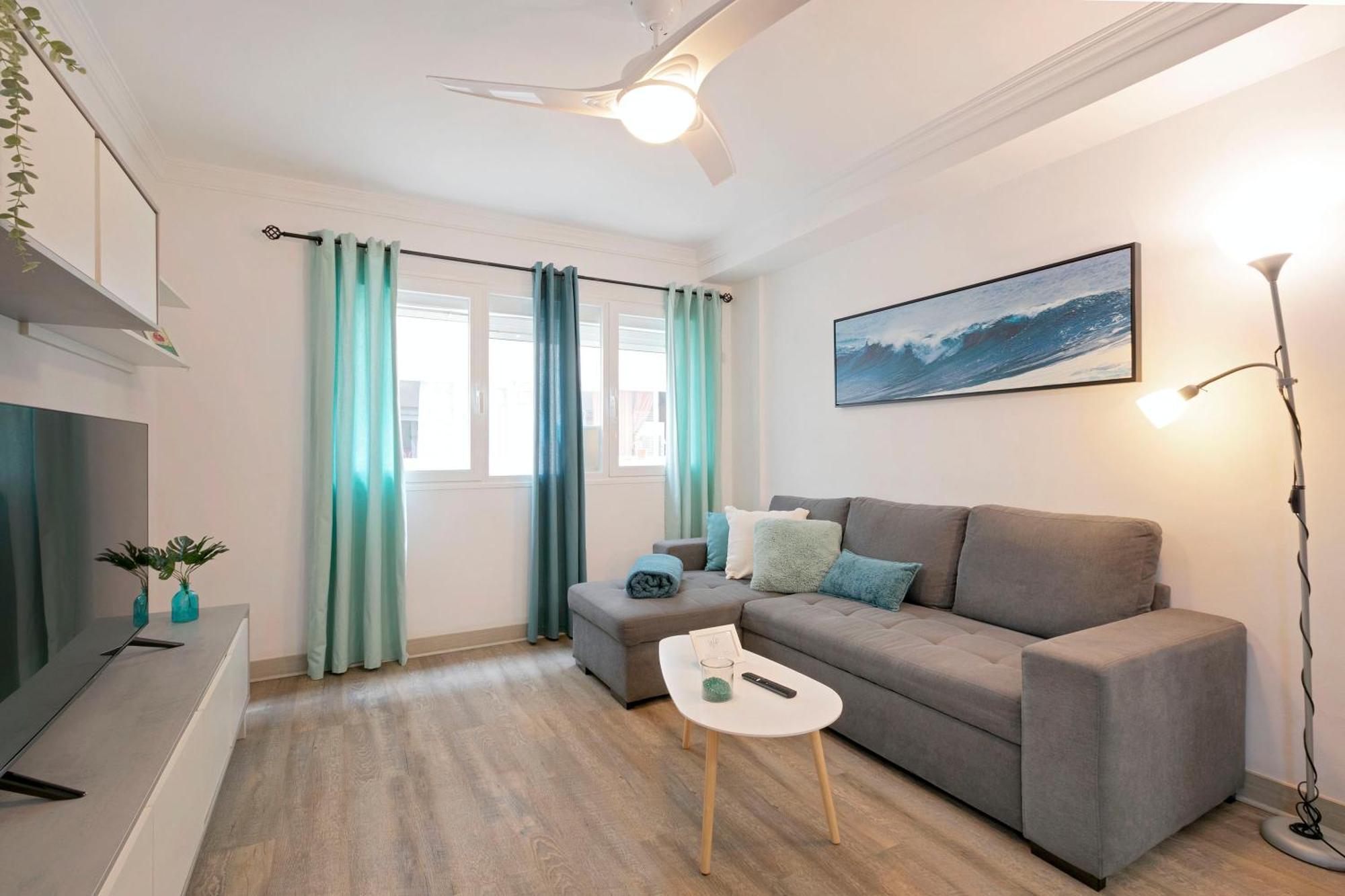 Apartmán Blue Waves - Free Parking El Médano Exteriér fotografie