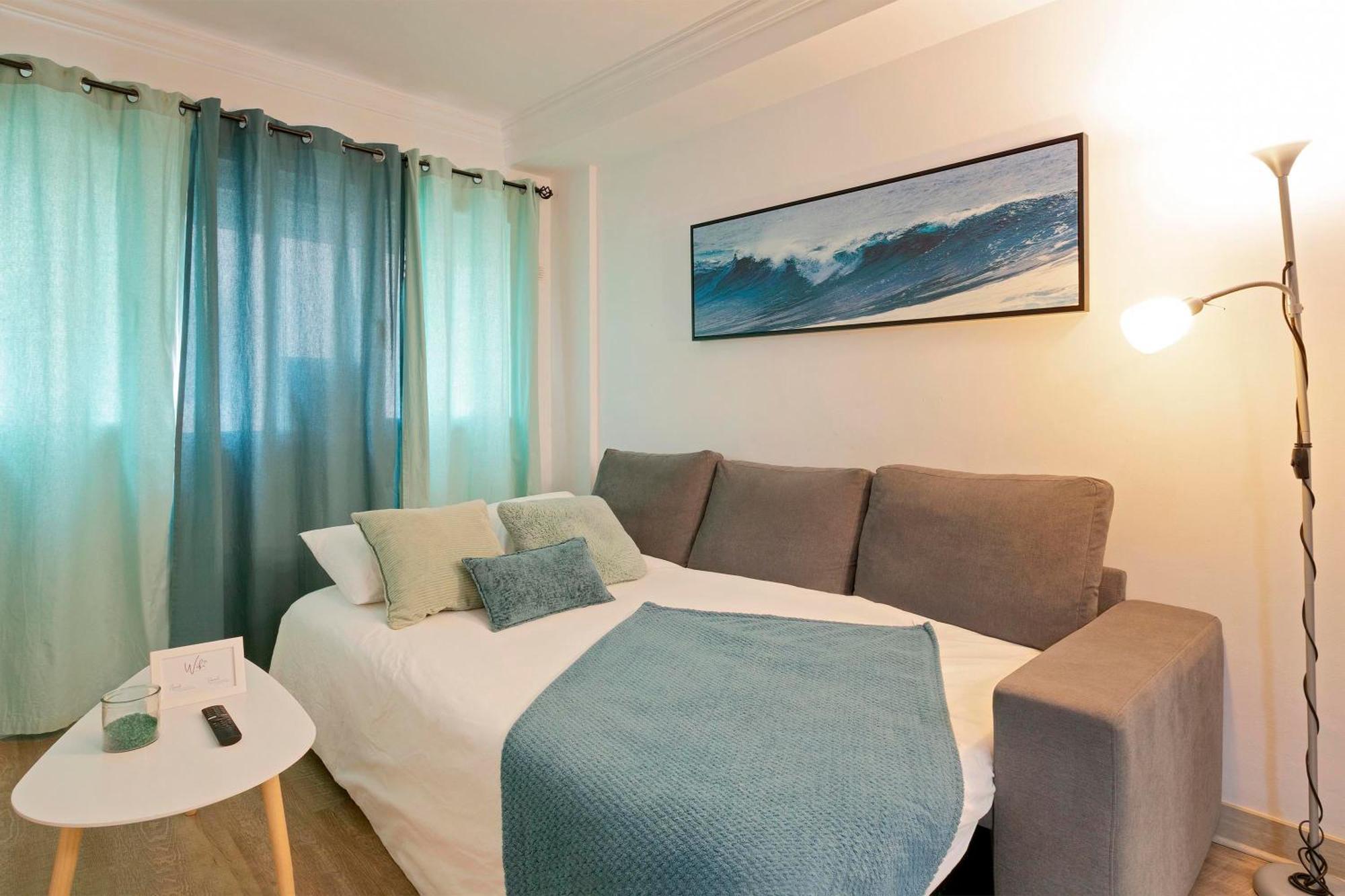 Apartmán Blue Waves - Free Parking El Médano Exteriér fotografie